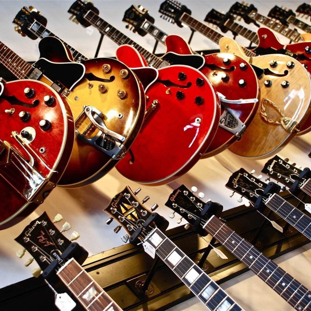 electric guitars top brands